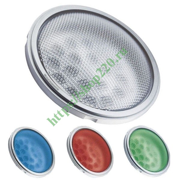 Светодиодная лампа в бассейн Sylvania PAR56 LED Pool RGB Multicolor 12W 12V 25° винтовые клеммы