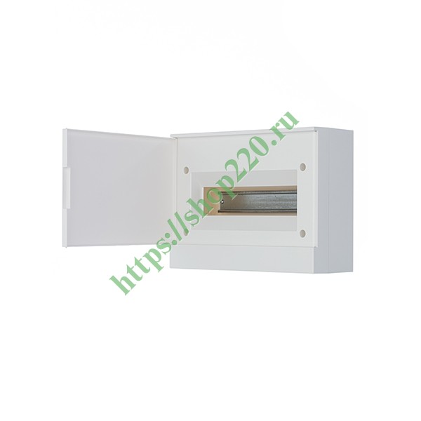 Шкаф настенный ABB Basic E 12М белая непрозрачная дверь (с клеммами) BEW401212