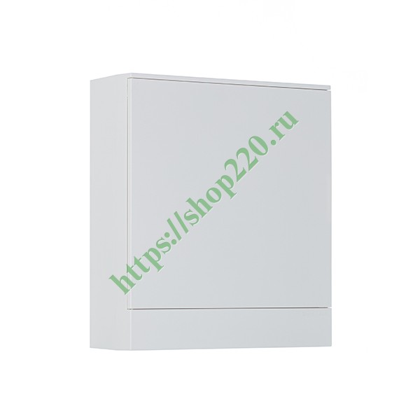 Шкаф настенный ABB Basic E 24М (2x12) белая непрозрачная дверь (с клеммами) BEW401224