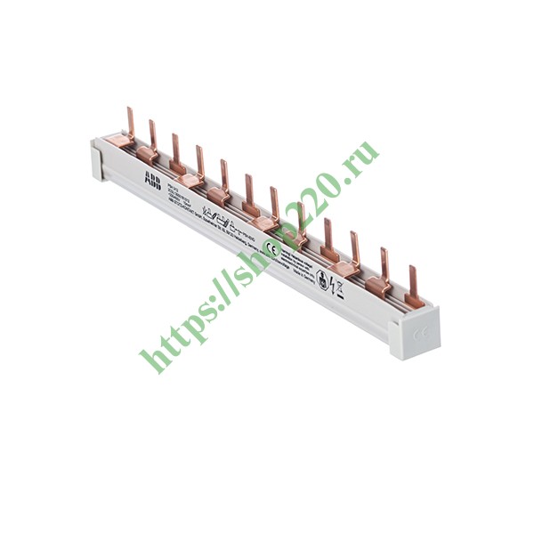 Гребенчатая шина ABB PSH3/12 3-полюсная (L1 L2 L3) 12 модулей Compact Home