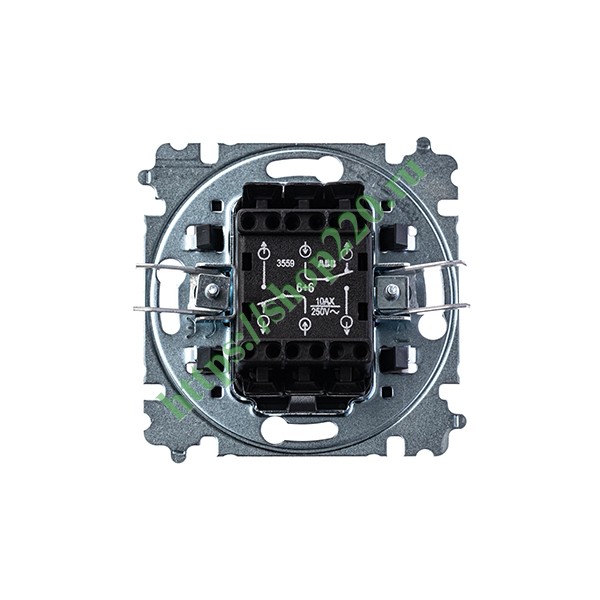 Переключатель ABB Basic 55 слоновая кость (2006/6 UC-92) (бежевый)