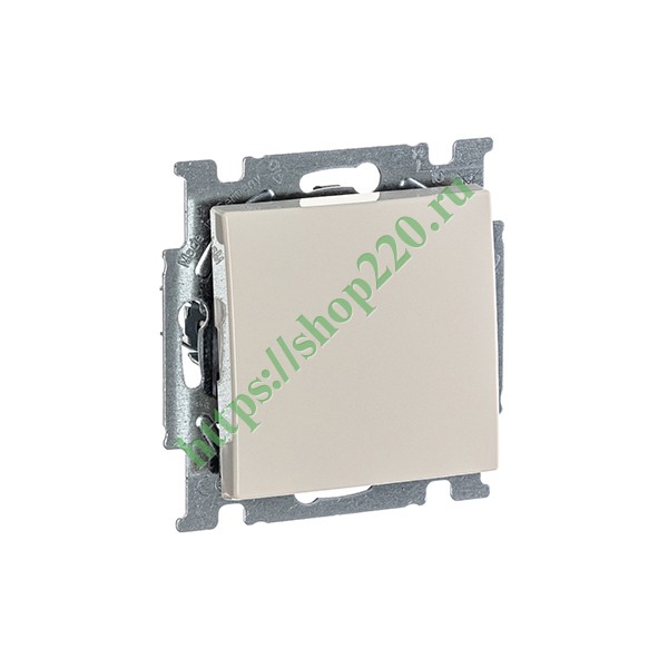 Переключатель ABB Basic 55 слоновая кость (2006/6 UC-92) (бежевый)