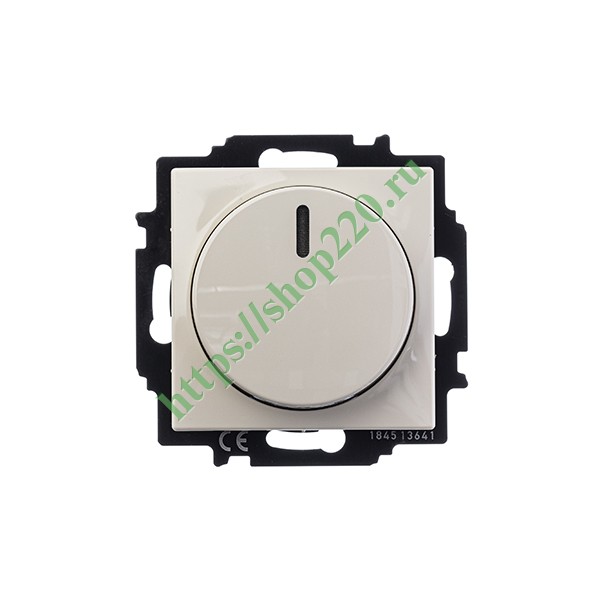 Светорегулятор 400 Вт ABB Basic 55 слоновая кость (2251 UCGL-92) (бежевый)
