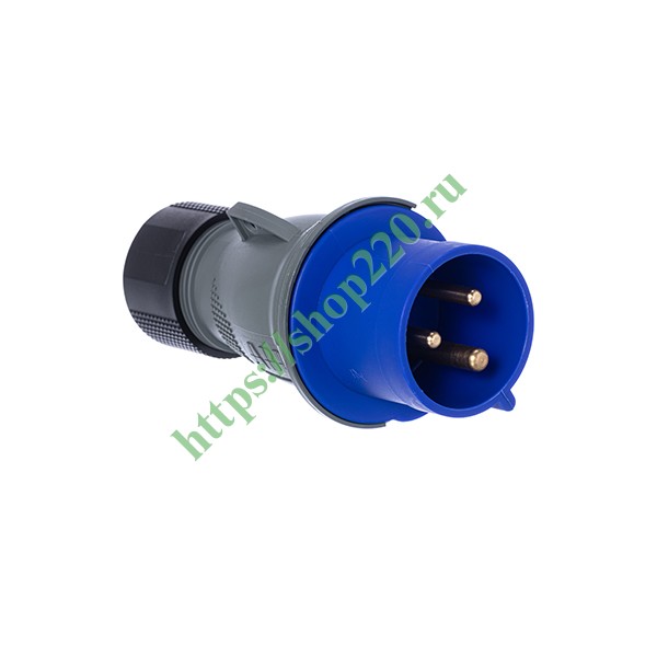 Вилка кабельная ABB Easy&Safe 232EP6 32А 2P+E IP44 6ч