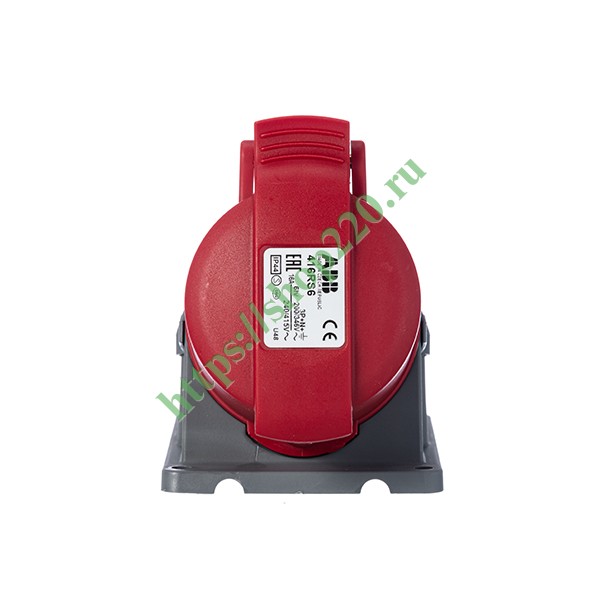 Розетка для накладного монтажа ABB 416 RS6 IP44 16A 3P+N+E