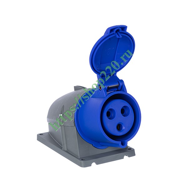 Розетка для накладного монтажа ABB 232 RS6 IP44 32A 2P+E