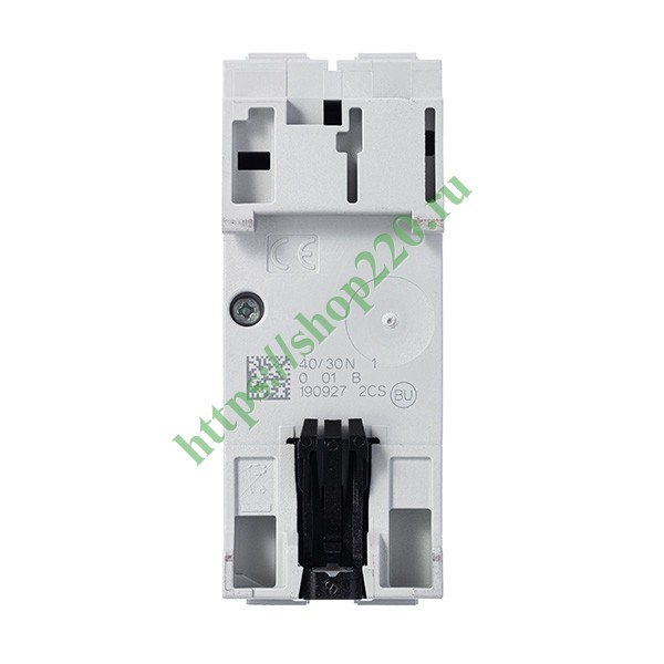 УЗО ABB F202 AC-40/0,3 2-х полюсное тип AC 40A 300mA 2 модуля (ВДТ)