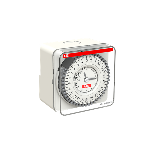 Реле времени суточное AD1-R-15m-72 16А 1НО 230В с резервным питанием 100 часов 4м