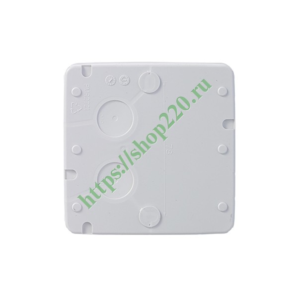 Коробка распределительная ABB AP10 104х104х50 мм белая IP65