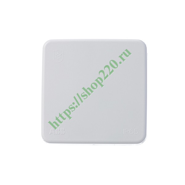 Коробка распределительная ABB AP9 86х86х40 мм белая [уп.50шт] IP65