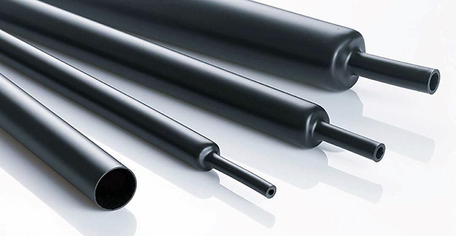 Трубки термоусадочные с клеевым слоем