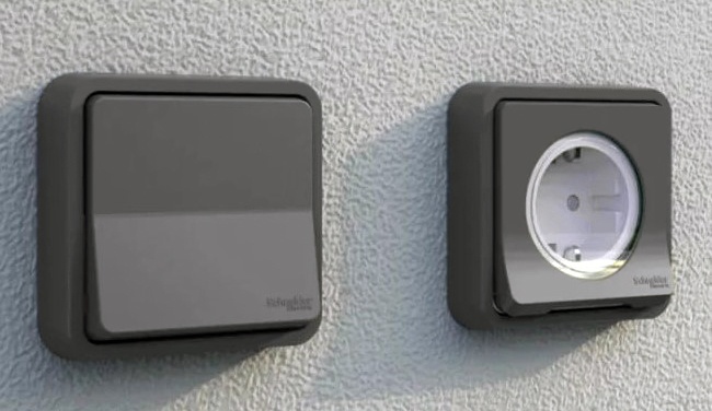 Mureva Styl IP55 Schneider Electric (Мурева Стиль Шнайдер Электрик) ЭУИ