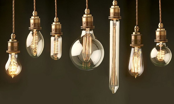 Ретро лампы Эдисона