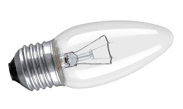 Лампы накаливания свеча