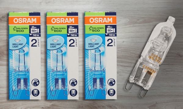 Лампы галогенные капсульные G9