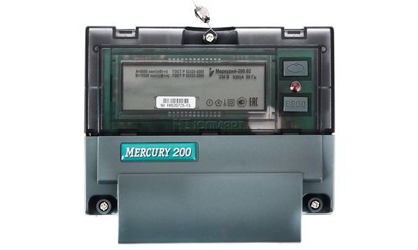 Счетчики электроэнергии однофазные Меркурий с PLC модемом