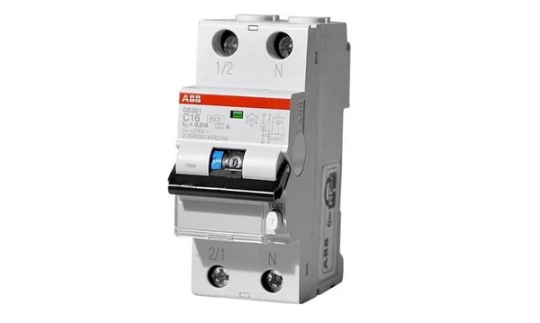 Дифференциальные автоматы двухполюсные ABB серии DS201 тип А