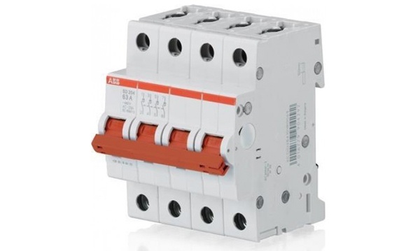 Рубильники модульные ABB серии SHD200  (от 16A  до 63A)