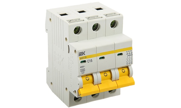 Автоматические выключатели ВА47-29 IEK с характеристикой B (автоматы до 63A)