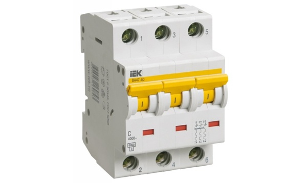 Автоматические выключатели ВА47-60M IEK 6кА (автоматы до 63A)