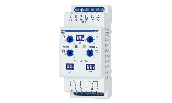 Реле времени с задержкой на включение или выключение