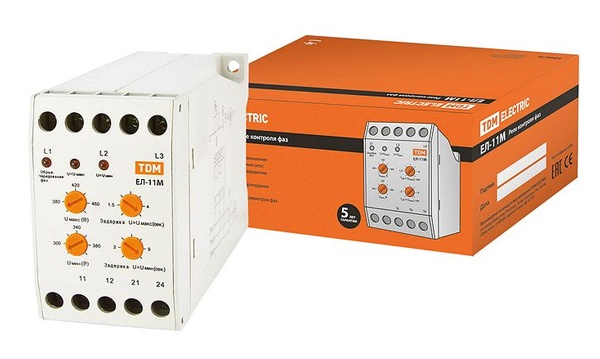 Реле контроля фаз