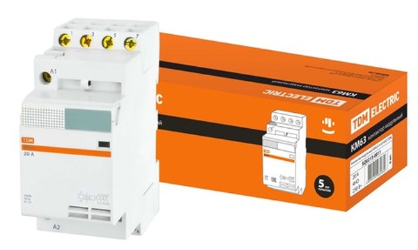 Модульные контакторы серии КМ63 и КМ100 TDM Electric