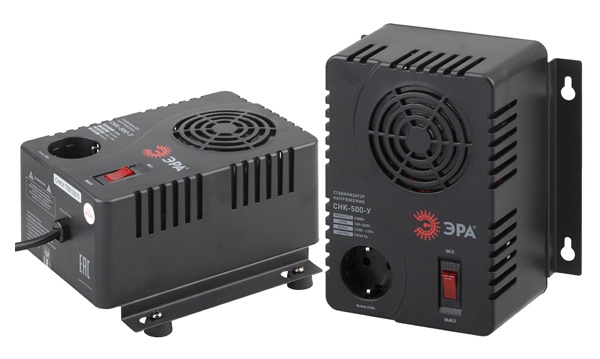 Стабилизаторы напряжения компактные 160-260В ЭРА