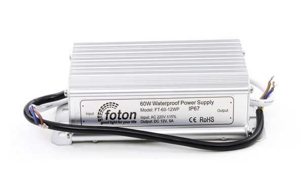 Блоки питания 12V IP67 драйверы для светодиодных лент и LED модулей