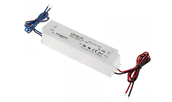 Блоки питания 24V IP67 драйверы для светодиодных лент и LED модулей