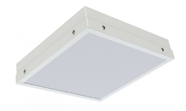 Встраиваемые светильники с опаловым и призматическим рассеивателем под Армстронг