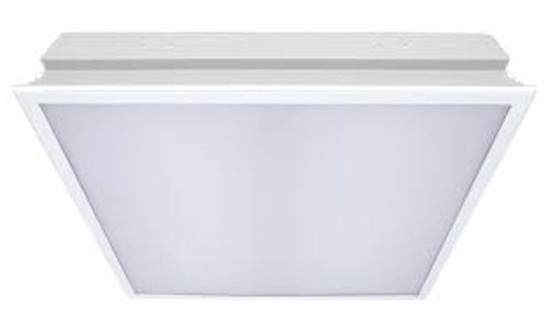 Встраиваемые опаловые светильники под грильято