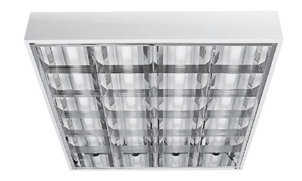 Накладные растровые светильники 4х18 Вт