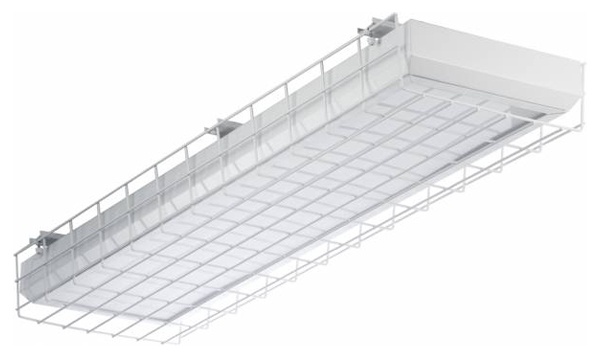 Защитная решетка на светильник для спортивных залов