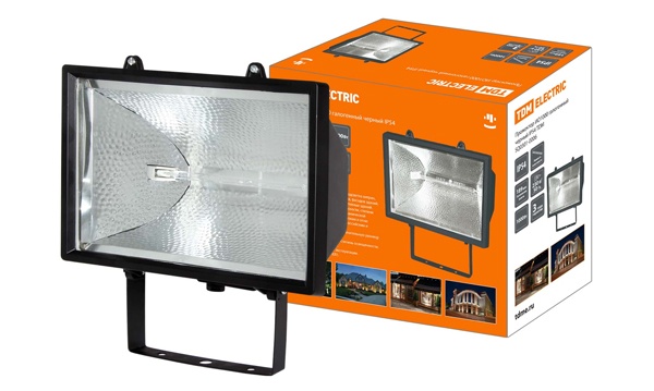 Прожекторы под лампы металлогалогенные, галогенные, ЛОН, КЛЛ, LED