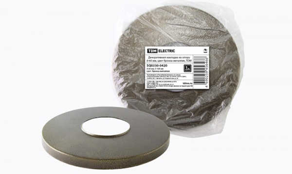 Опоры и кронштейны для садово-парковых светильников TDM Electric