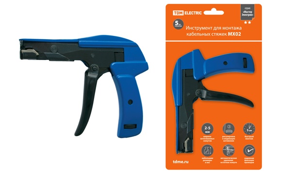 Инструмент для затяжки и обрезки хомутов