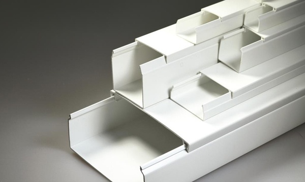 Кабель-канал пластиковый белый Промрукав