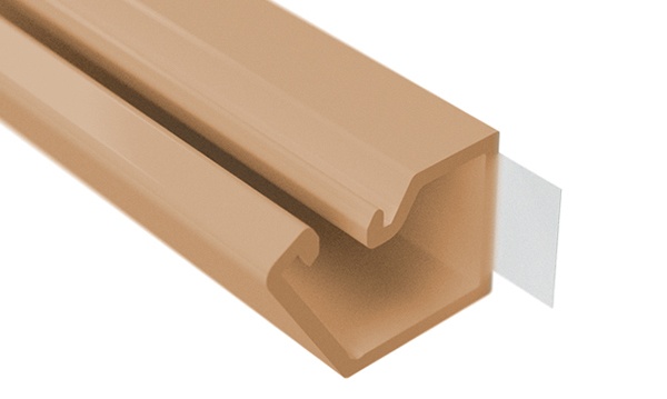 Кабель-канал TMR самоклеющийся с отгибающейся крышкой DKC