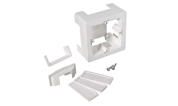 Аксессуары для пластиковых кабель-каналов TMC белые DKC