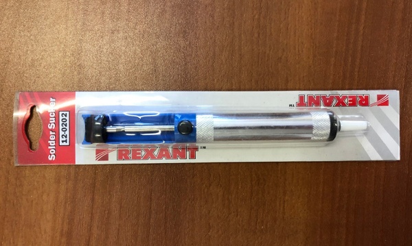 Вакуумный экстрактор припоя (оловоотсос)