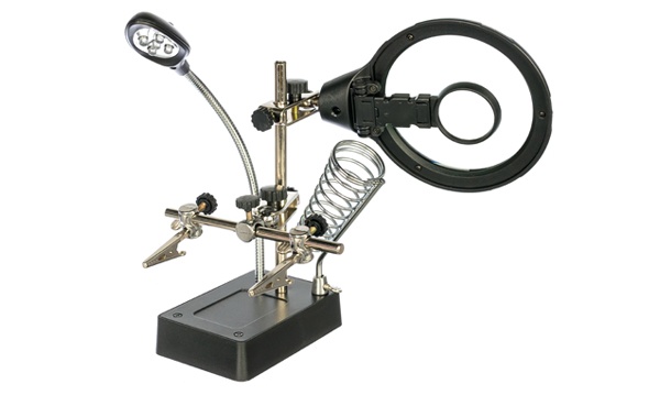 Подставки для паяльника, держатели, третья рука