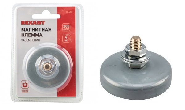 Клеммы заземления магнитные для сварки