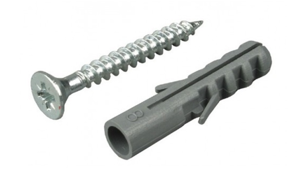 Дюбели с саморезами