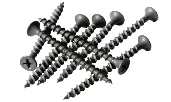 Саморезы по дереву СГД черные с крупной резьбой шлиц Ph2