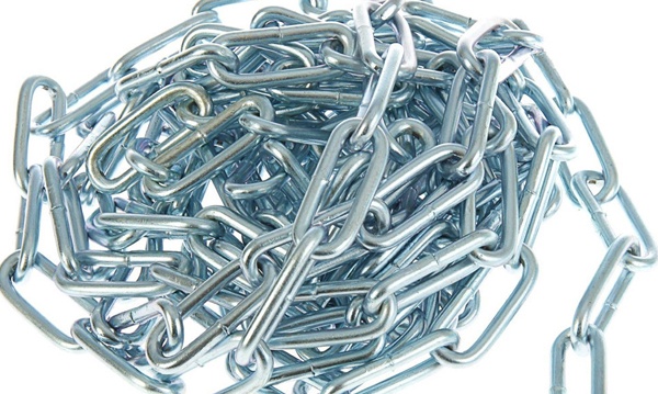 Цепь длиннозвенная оцинкованная DIN763
