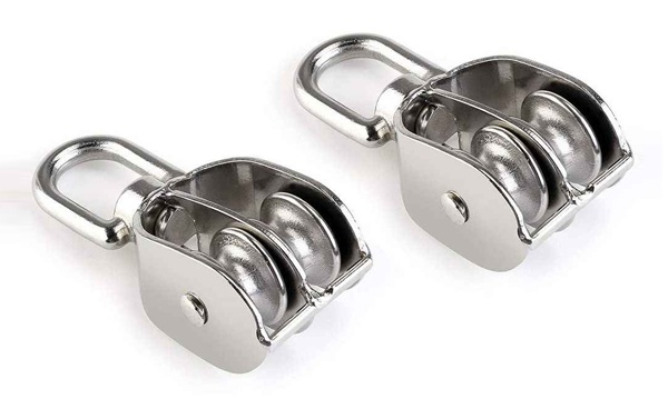 Блоки для троса двойные