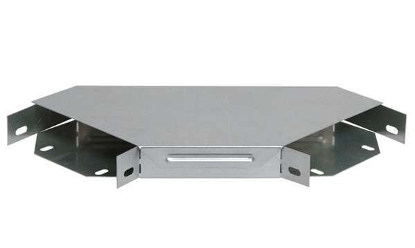 Повороты плоские на 90° с крышкой для кабельных лотков IEK