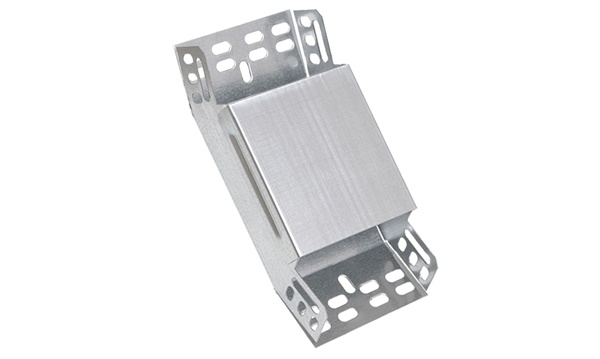 Повороты вертикальные внутренние на 45° с крышкой для кабельных лотков IEK