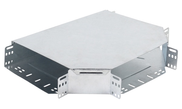 Разветвители Т-образные с крышкой для кабельных лотков IEK